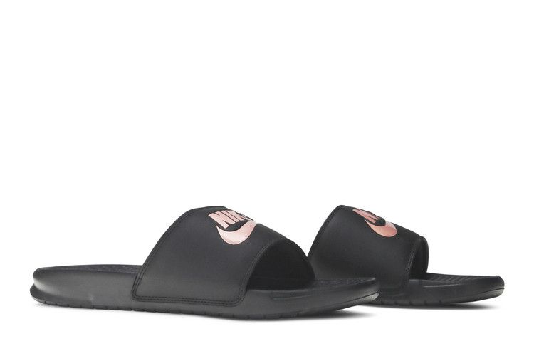 Nike Benassi Jdi Black Rose Gold (W) Women's Sneakers