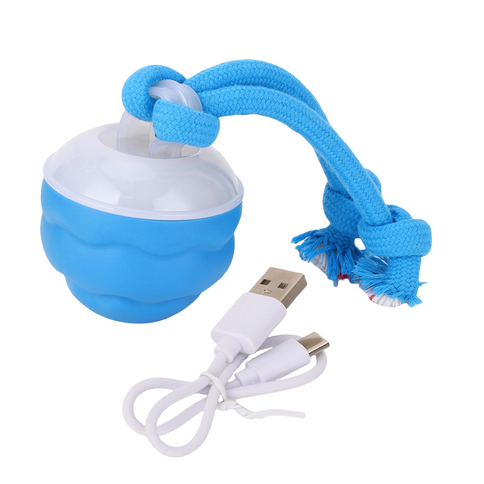 Умный интерактивный мяч для собаки, перезаряжаемый, пищащий, автоматически двигающийся мяч для щенков