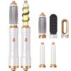 5 In 1 One Step Hair Straightener Curler Comb Hair Dryer Brush For Women Multi-function Hair Curler Styler Rollers Curling Set
