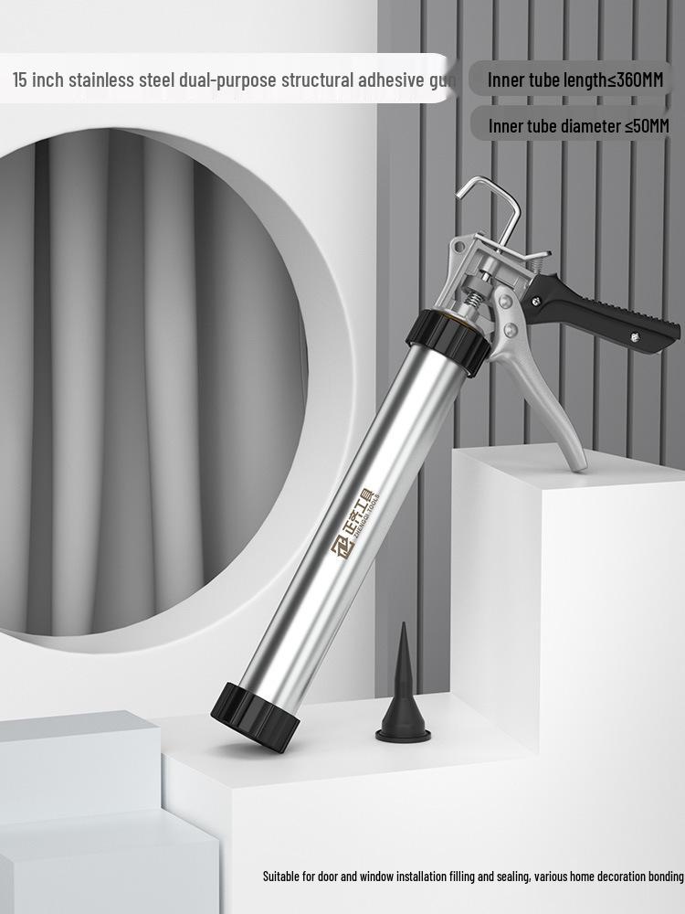 Labor-Saving Automatic Silicone Glue Gun for Glass and Structural Adhesives