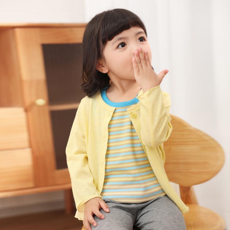 LUSON Baby Girl Lightweight Knit Cardigan