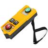 Crane Remote Control Hoist Controller 2 Key Switch 3 Proofing Waterproof ABS ShellDC 36V
