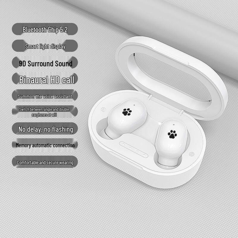 Mini Bluetooth Earphones 2025 with Noise Reduction, High Sound Quality, and Long Battery Life - Compatible with Huawei, Apple, Xiaomi