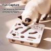 Interactive Cat Toys with Maze Tunnel Durable Felt Cat Puzzle Digging Toy for Indoor Exercise Toy with Bell Ball Pet Supplies