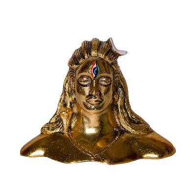 Adiyogi Standbeeld Figuur Woondecoratie Mini Hindoe Beelden/Beeld Shiva/Heer Shiva Auto Sculptuur Decor (Adiyogi-standbeeld)