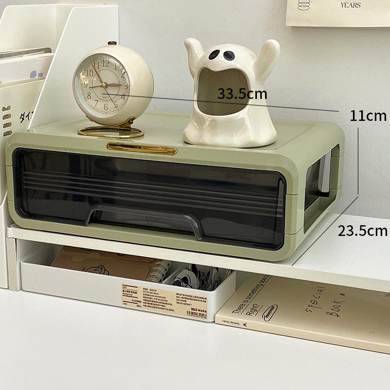 Desktop Dustproof Cosmetics Organizer with Drawers