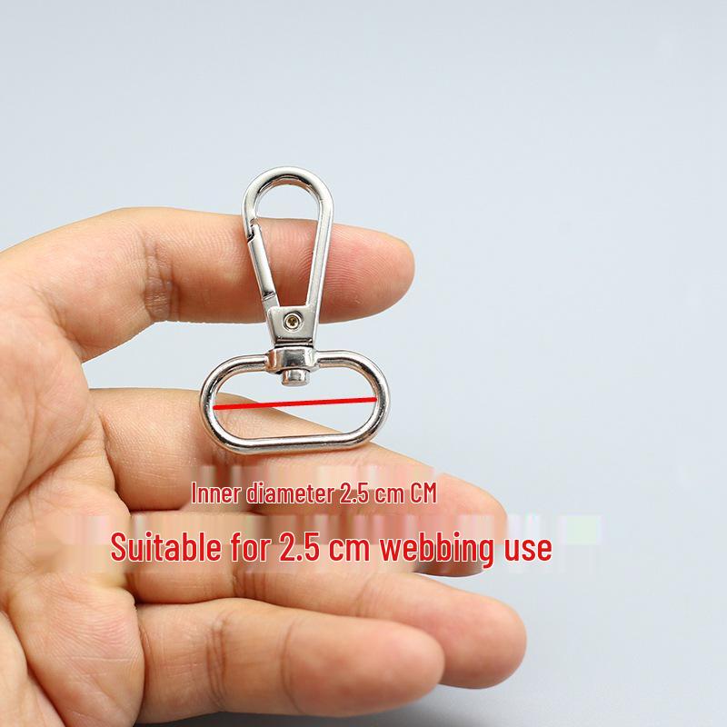 Women's Bag Metal Lobster Clasp Buckle Hook for Backpack Straps and Leather Bags