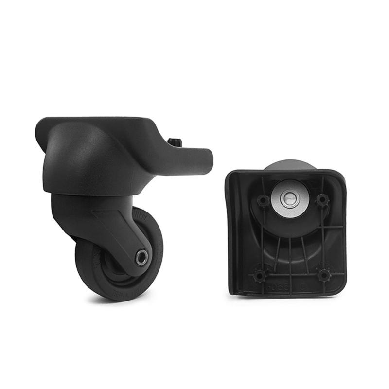 4PCS Practical Suitcase Wheels Replacement Quiet Spinner Casters 360 Degree Rotation Replace Accesories For Luggage