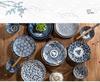 Hand-Painted Japanese Ceramic Bowl Set with Gift Box and Custom Logo Option