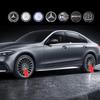 4Pcs 75mm Car Wheel Center Hub Caps Covers for Mercedes Benz A B C S Class AMG GLA CLA GLC W176 W221 W222 W204 W205 Accessories JQ1