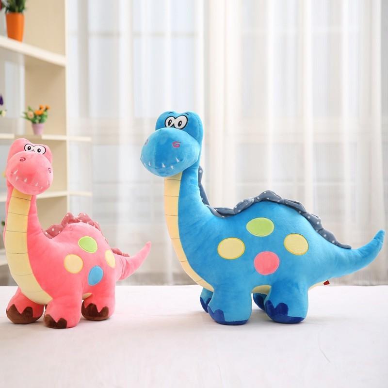 Giocattolo Dinosauro di Peluche con Imbottitura Morbida in Cotone per Regalo di Compleanno e Gioco dei Bambini