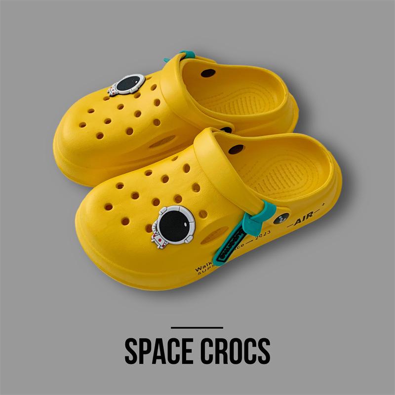 Hole Shoes Children's Slippers Summer Boys and Girls Babies Children Wear Thick-soled Non-slip Children's Bag Head Sandals
