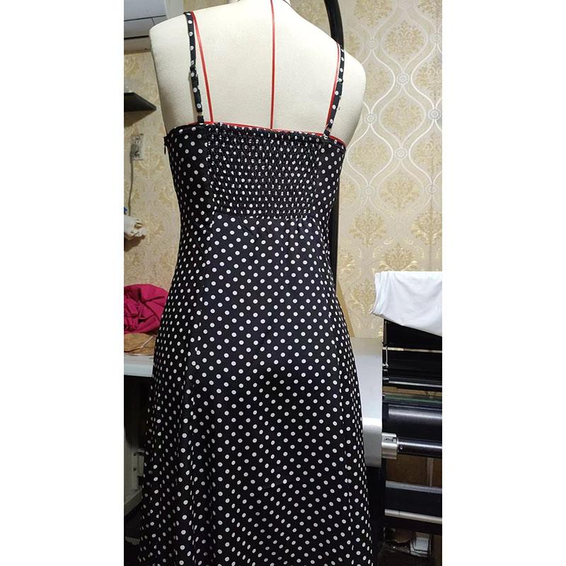 V-Ausschnitt Point Strap Kleid Ärmellos Rückenfrei Langer Rock Sexy Elegantes Strand Langes Kleid Side Fork Design Damen Strapskleider Neue Mode Sommer