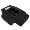 Car Center Console Armrest Cushion with Storage Pockets Cup Holder and Tissue Box Holder Multifunctional Center Console