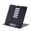 Desk Book Stand Reading Rest Book Holder Cookbook Documents Holder With Page Clips