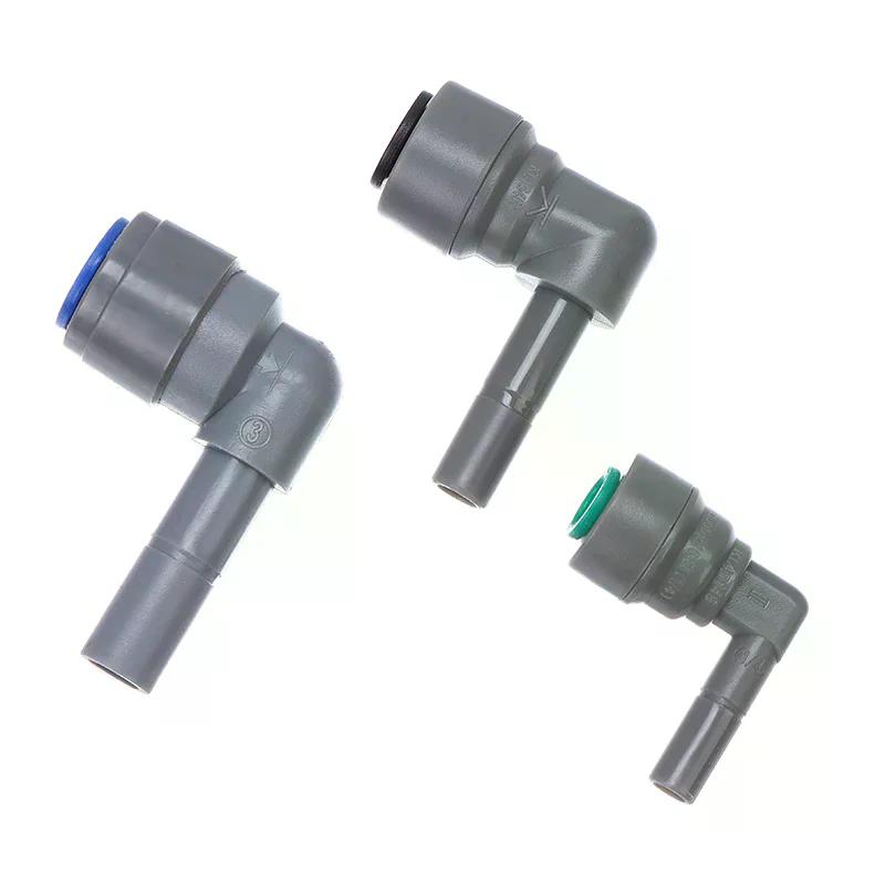 6.35MM 8MM 9.5MM Male To Female Elbow Plastic Quick Connect Pipe Hose Connector Push-in Fittings Joint