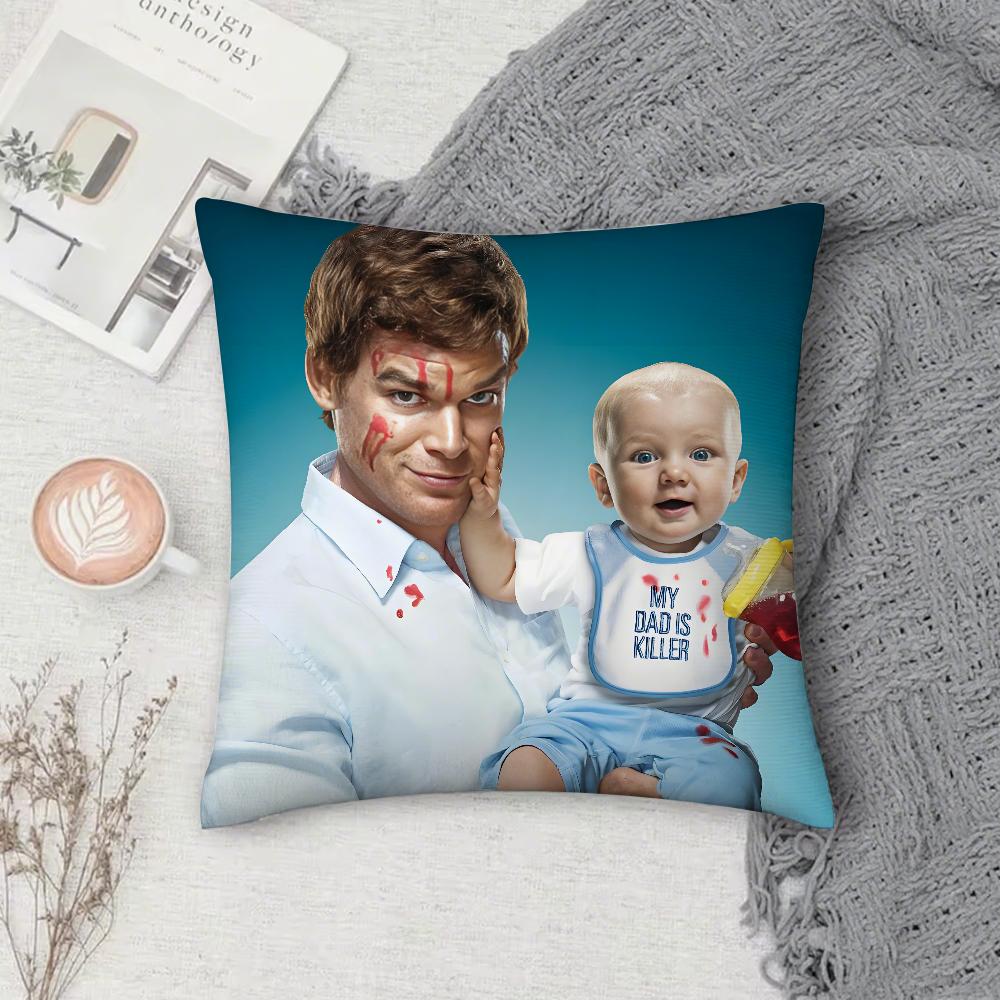 Dexter American Classic Horror TV Pillow Case Cover Square Sofa With For Pattern Comfortable Cushionsuitable Of Room