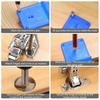 Adjustable Depth Door Hinge Drilling Positionin Jigs Hole Template Suitable for DIYer Enthusiasts Professional Carpentry