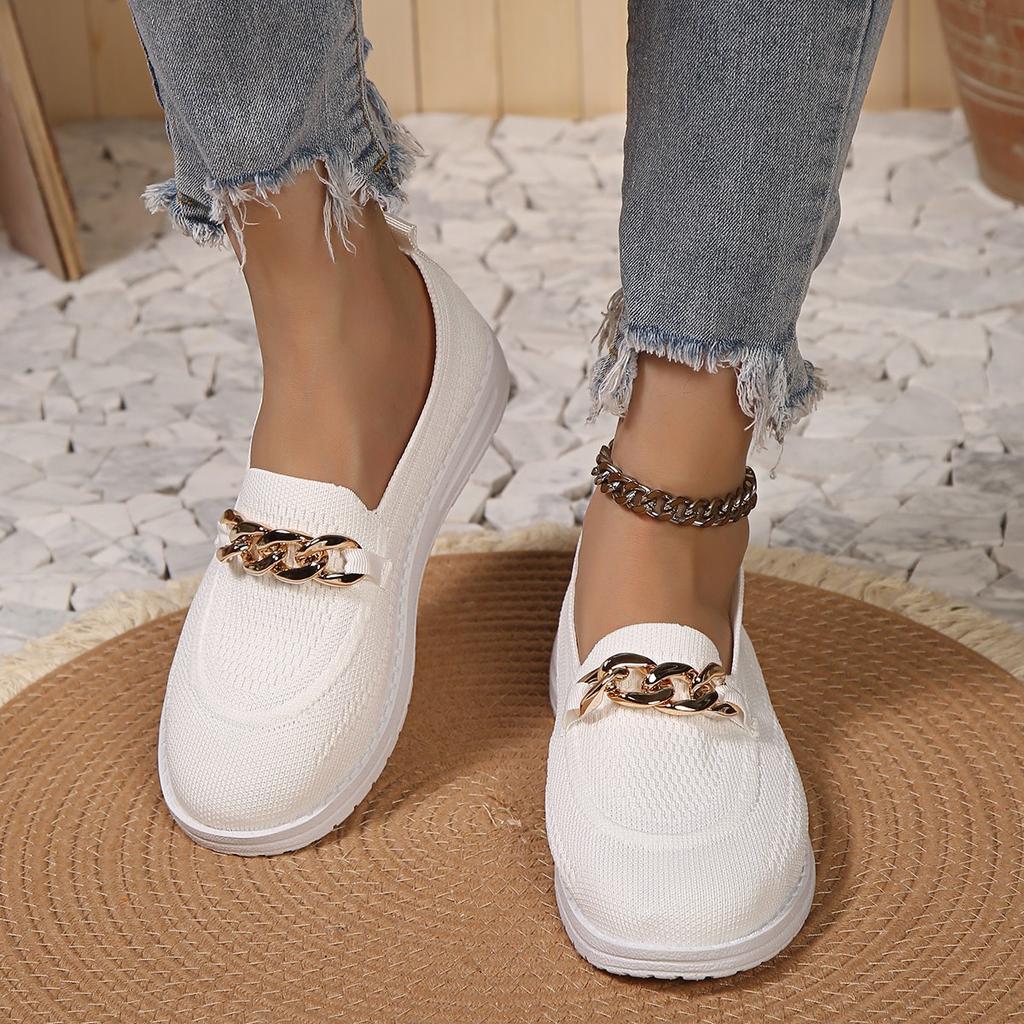 Fashion White Shoes Women Sneakers Fashion Solid Women Platform Flats Shoes Breathable Chunky Sneakers Comfortable Woman Shoes