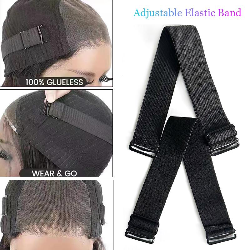 Wig Band For Edges Melt Band For Lace Wigs Adjustable Magic Sticker Edge Slayer Band Width Elastic Band for Hair Edges
