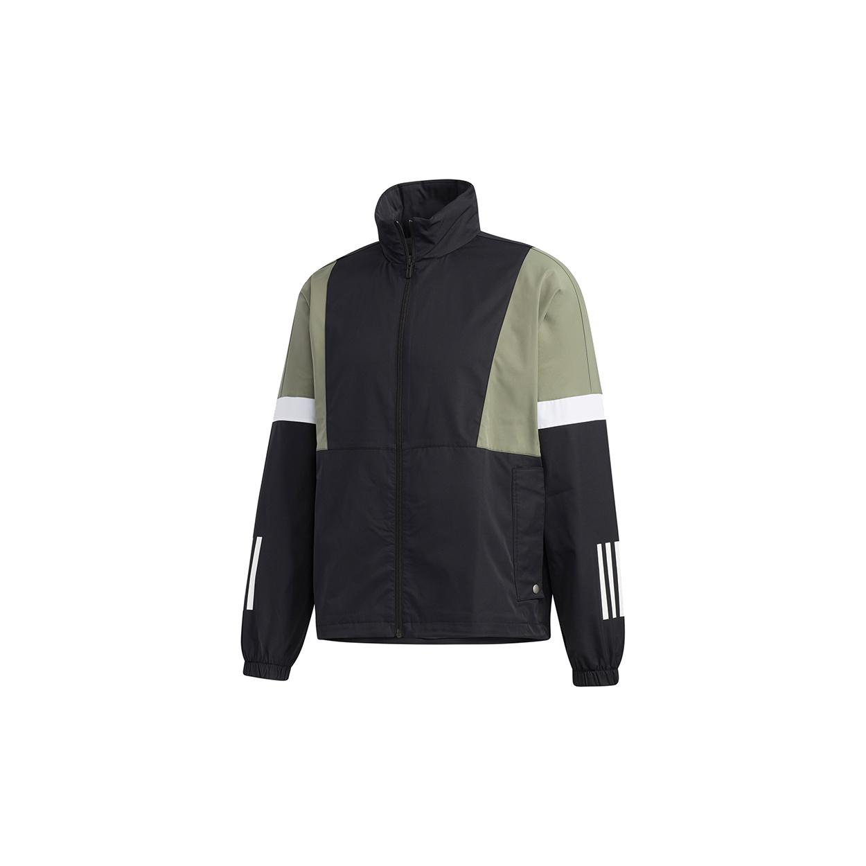 Men s adidas CB Woven Jacket Colorblock Black GP6403 S