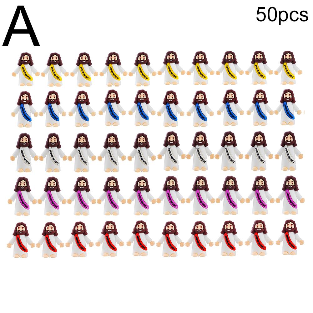 Easter Jesus Toys Easter Mini Jesus Figurines Decorative Multifunctional Party Favors Sunday School Craft Multiple Specification