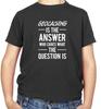 Camiseta Geocaching É A Resposta para Crianças - Geo Caches - Cache - Caça ao Tesouro