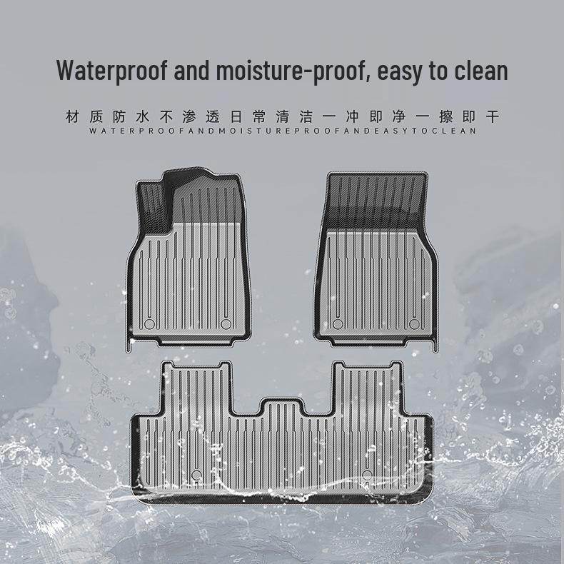 Waterproof Non-Slip Car Floor Mats for Honda Avancier, Acura MDX, Crider - Easy To Clean, One-Piece Design