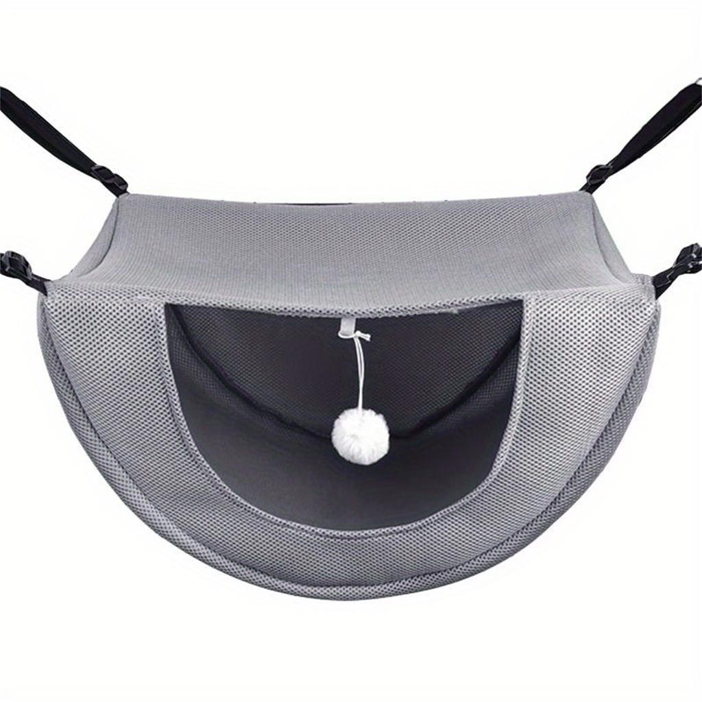 All  Breathable Cats Cage , Ventilated Sandwich Mesh Hanging Cats Bed, Comfortable Elevated Pet For Sleeping & Relaxing