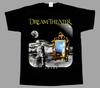 Dream theater éveillé nouveau t-shirt noir à manches courtes et longues
