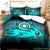 Hip Hop Angry Geometry Dash Bettwäsche Set Einzel Twin Voll Königin King Size Bett Set Spiel Schlafzimmer Bettbezug Sets Anime Bett