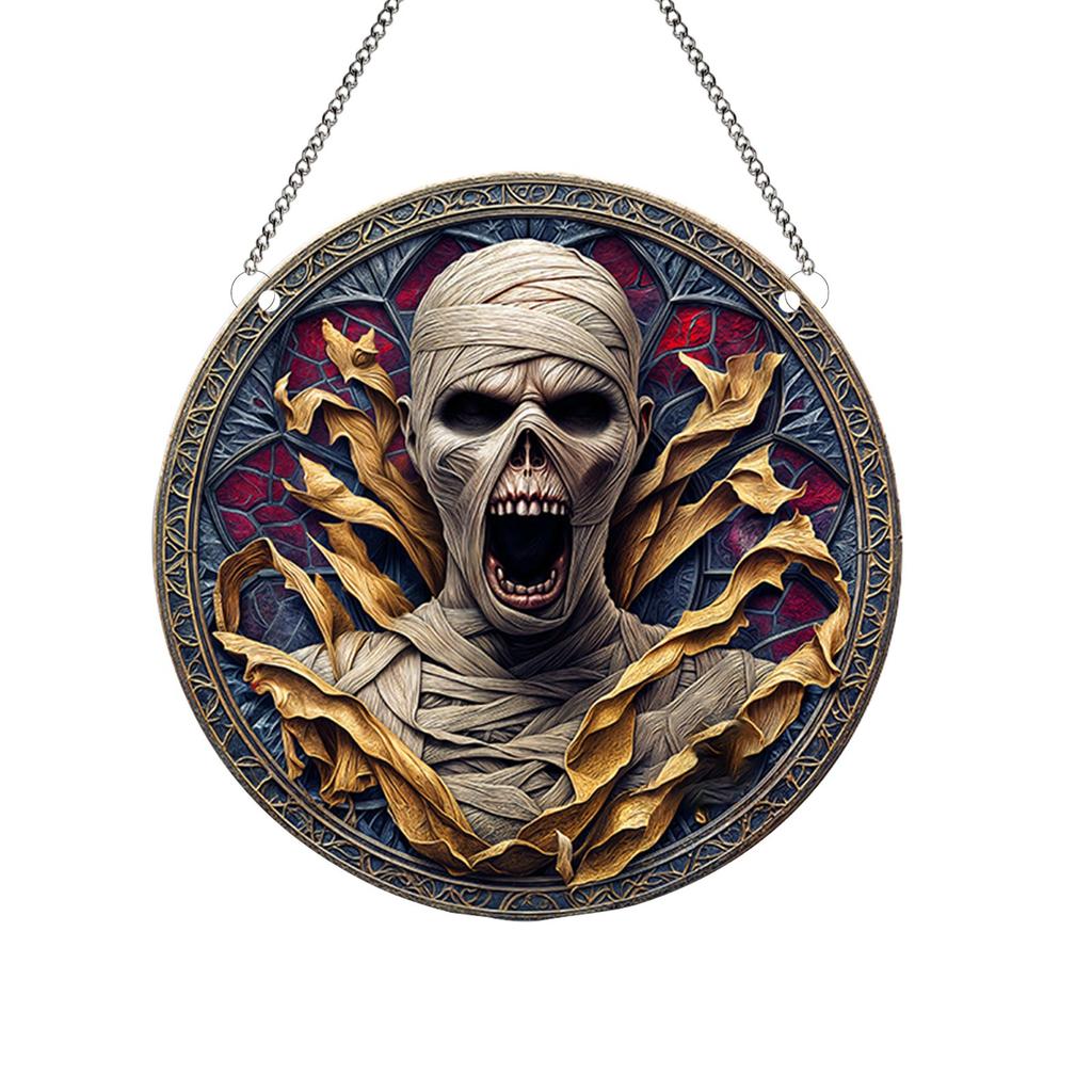 Halloween Decorative Pendant Window Sun Capture Decoration, As A Gift Decorative Pendant, Festive Atmosphere Pendant