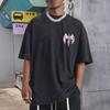 Vintage Goth Punk Gothic Cross Graphic T‑Shirt Grunge Streetwear Unisex Casual Black Oversized Short Sleeve Fashion Tees