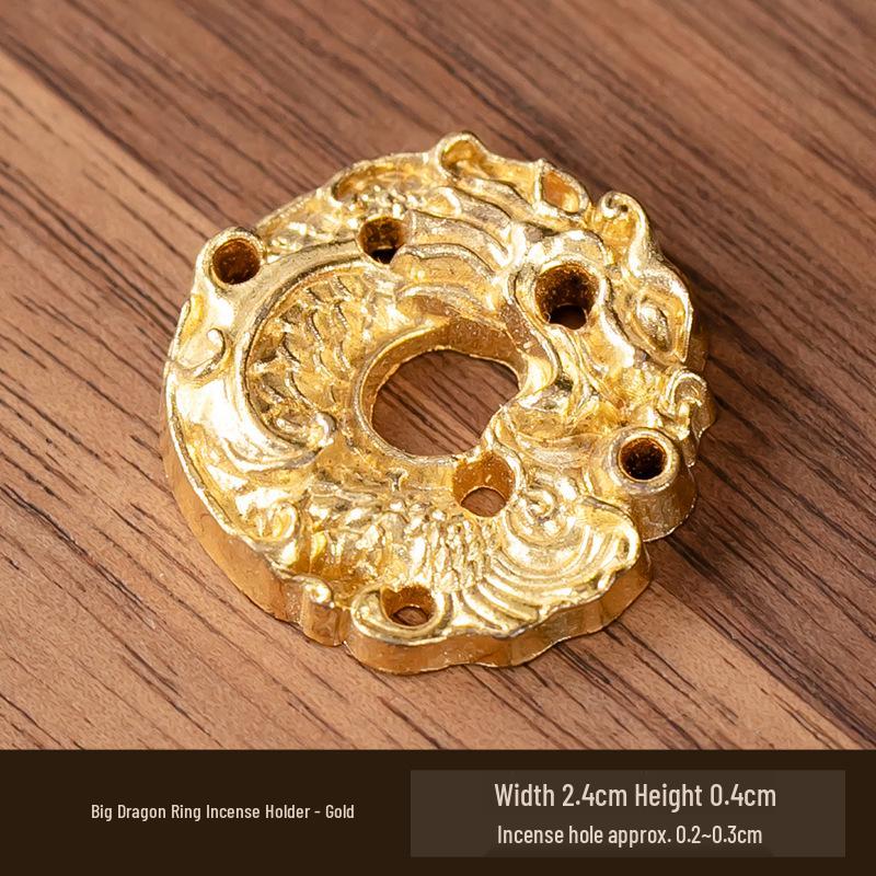 Antyczny dwuwarstwowy uchwyt na kadzidło lotosowe na ceremonię herbaty i kadzidło Buddy, wielopory palnik na kadzidło sandałowe.