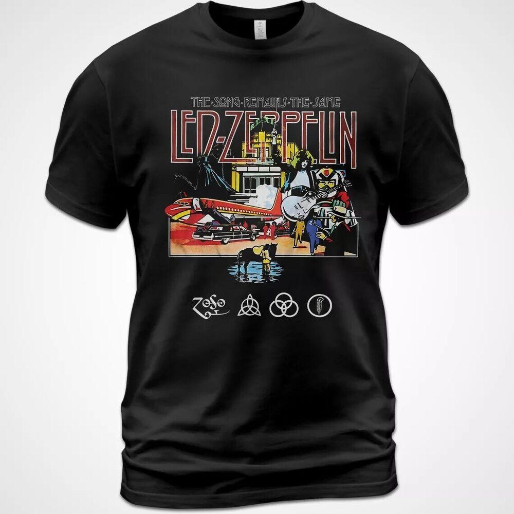 Led Zeppelin Song Remains the Same T-Shirt Unisex T-Shirt XXXL