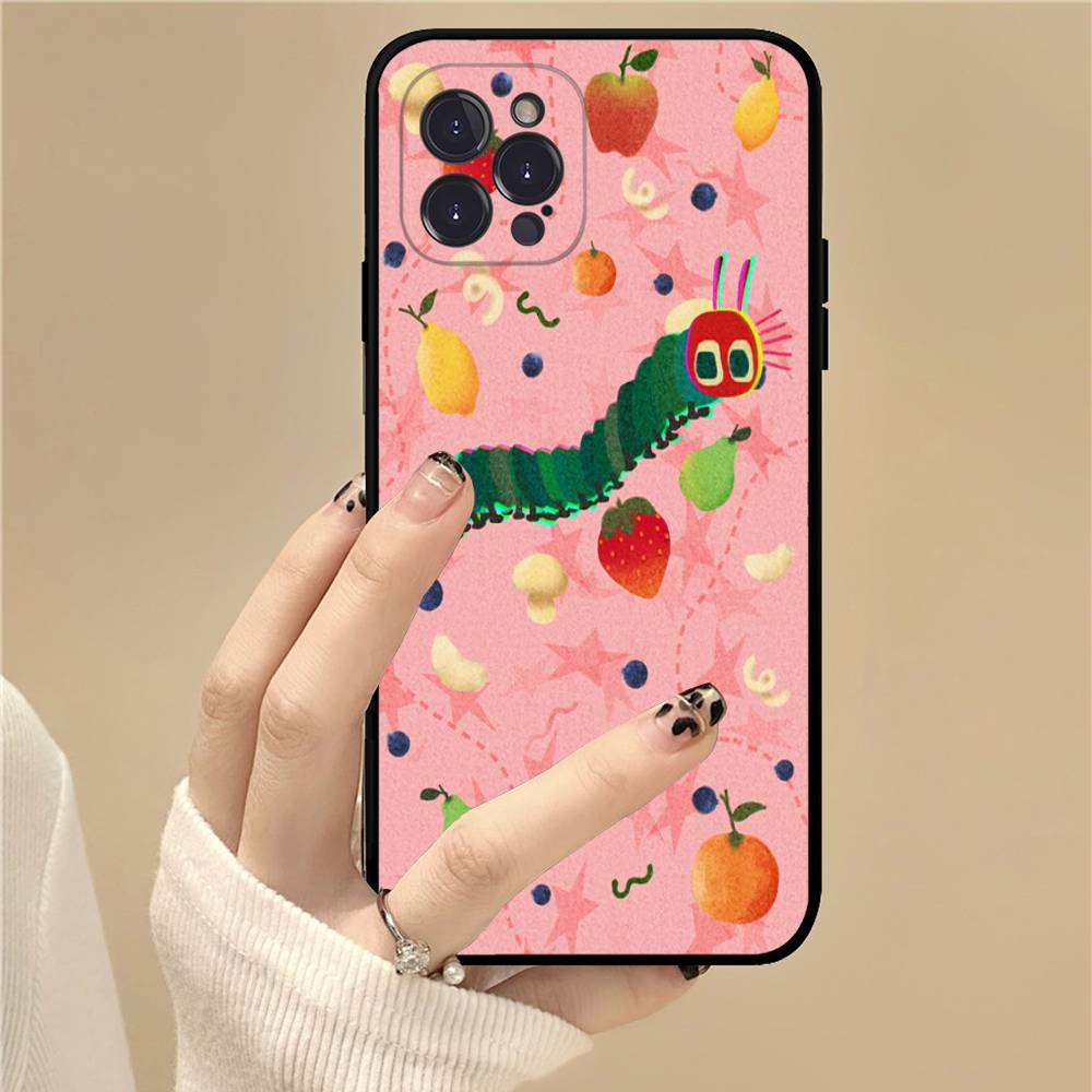 The Very Hungry Caterpillar Phone Case For IPhone 17 16 14 15 13 12 11 Pro Max Plus Silicone Soft Cover