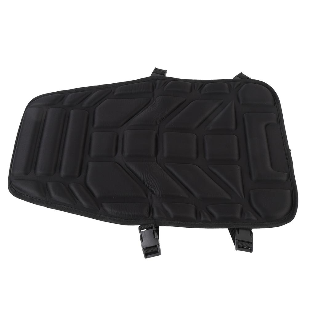 ATV Seat Cover Padded Breathable Shock Absorbing Antislip Motorcycle Seat Pad Protector for Most Snowmobile Black