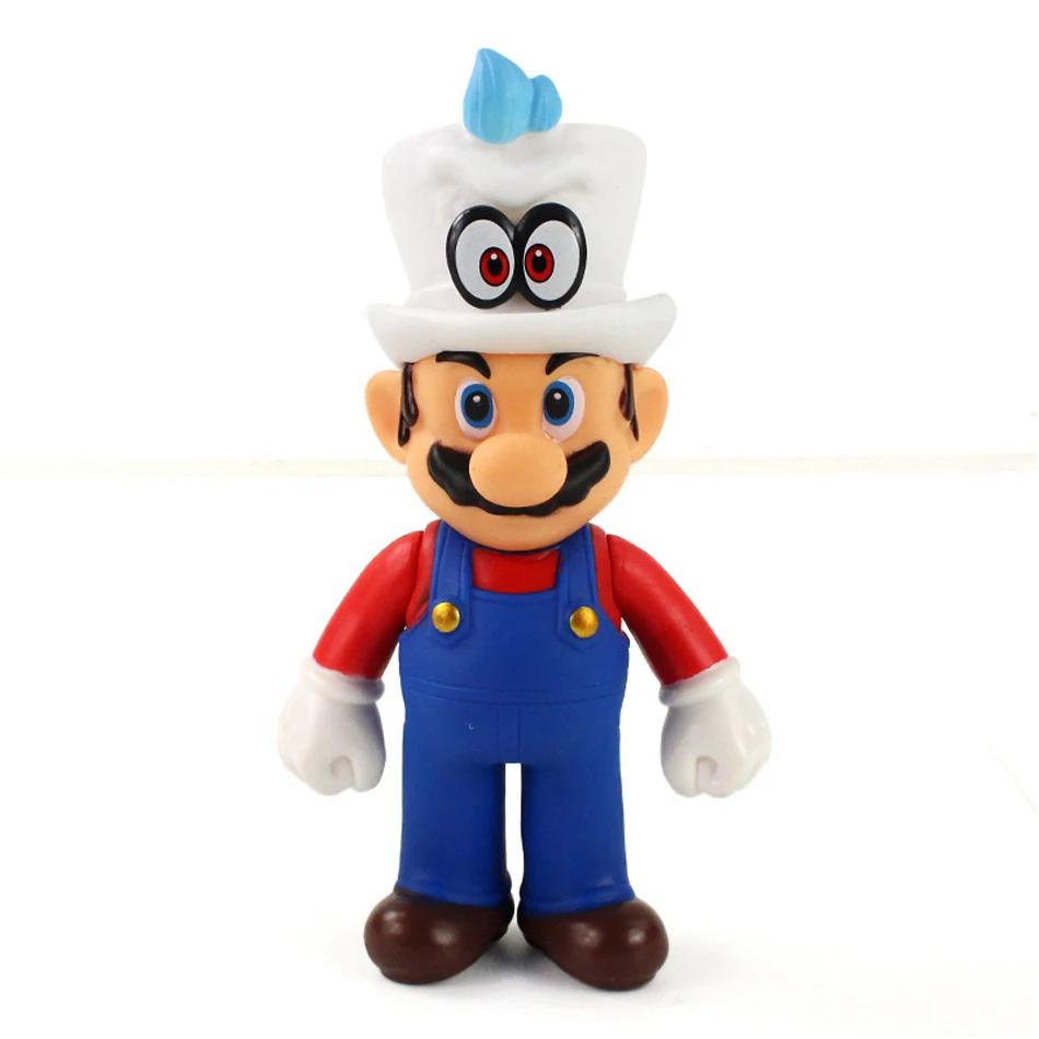 Super Mario Bros Zeichentrickfiguren Modell Geburtstagsgeschenk Anime Figuren Luigi Yoshi Mario Kreatives Sammlermodell Spielzeug.*