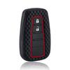 Silicone Car Key Case Cover Shell Fob For Toyota Prius Camry Corolla C-Hr Chr Rav4 Prado Accessories