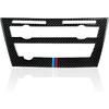Car CD Panel Trim Center Console Cover Carbon Fiber Sticker Decal fits for BMW X5 F15 X5M F85 X6 F16 X6M F86 2014 2015 2016 2017 2018  Accessories