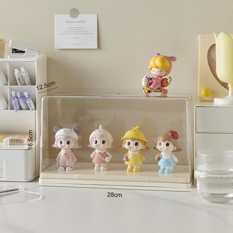 Wall Mounted Showcase Clear Acrylic Blind Box Figures Display Case Figures Organizer Dust Proof Doll Toy Artcrafts Storage Box 6230₽