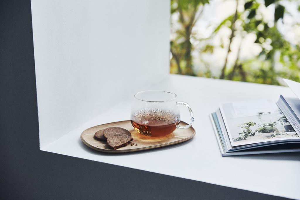 Kinto UNITEA Cup Tray Willow 210mm 21702 &