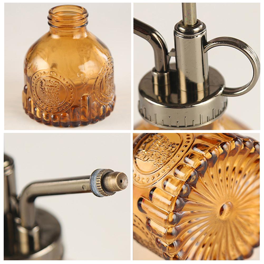Glasgießkanne Nordischer Stil Vintage Gießkannen Sukkulenten Pflanzen Farbe Gartensprühflasche Gießkanne Gartengerät