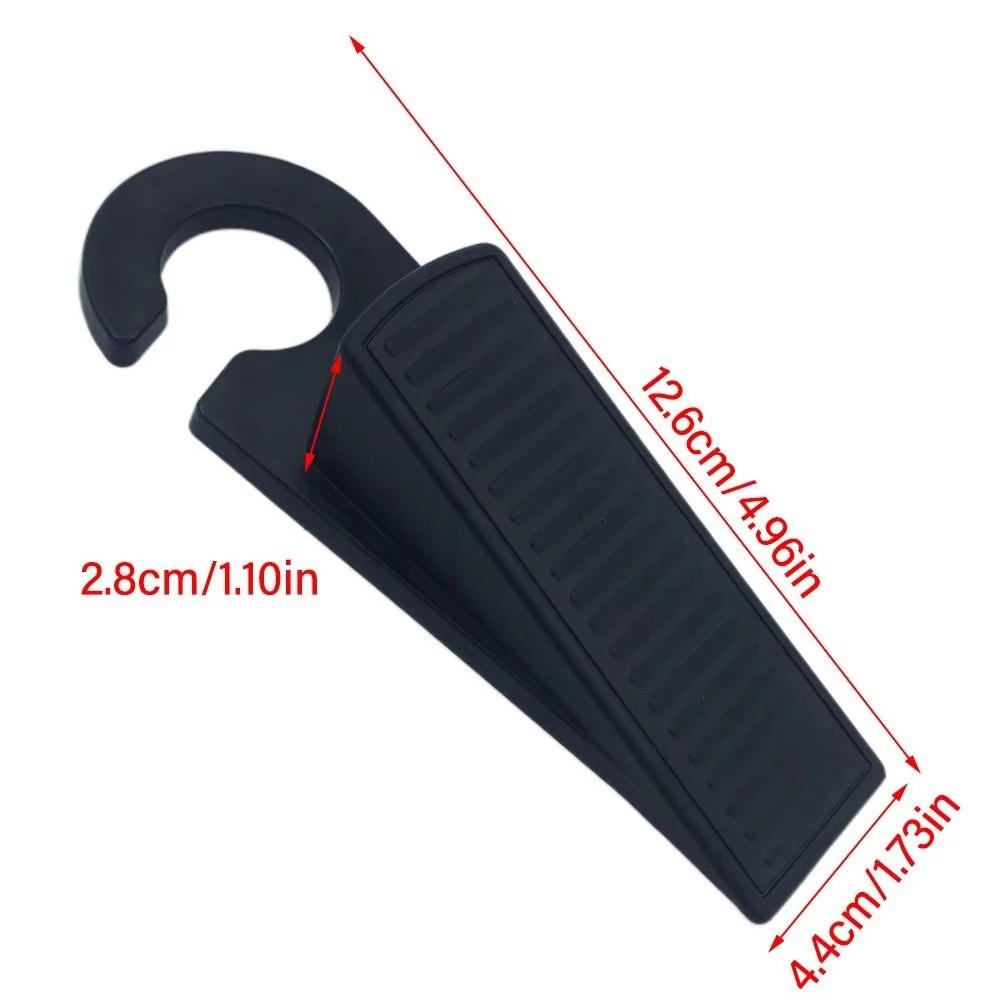 2pcs Rubber Wedge Door Stop Convenient Mouse Design Door Stop Stopper Holder Guard Baby Safety Protector Home Office Door Stops