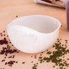1pc Rice Sieve Kitchen Drain Basket with Handles Rice Bowl Strainer Strainer Basket Sink Drain Kitchen Items Kitchen Accessories