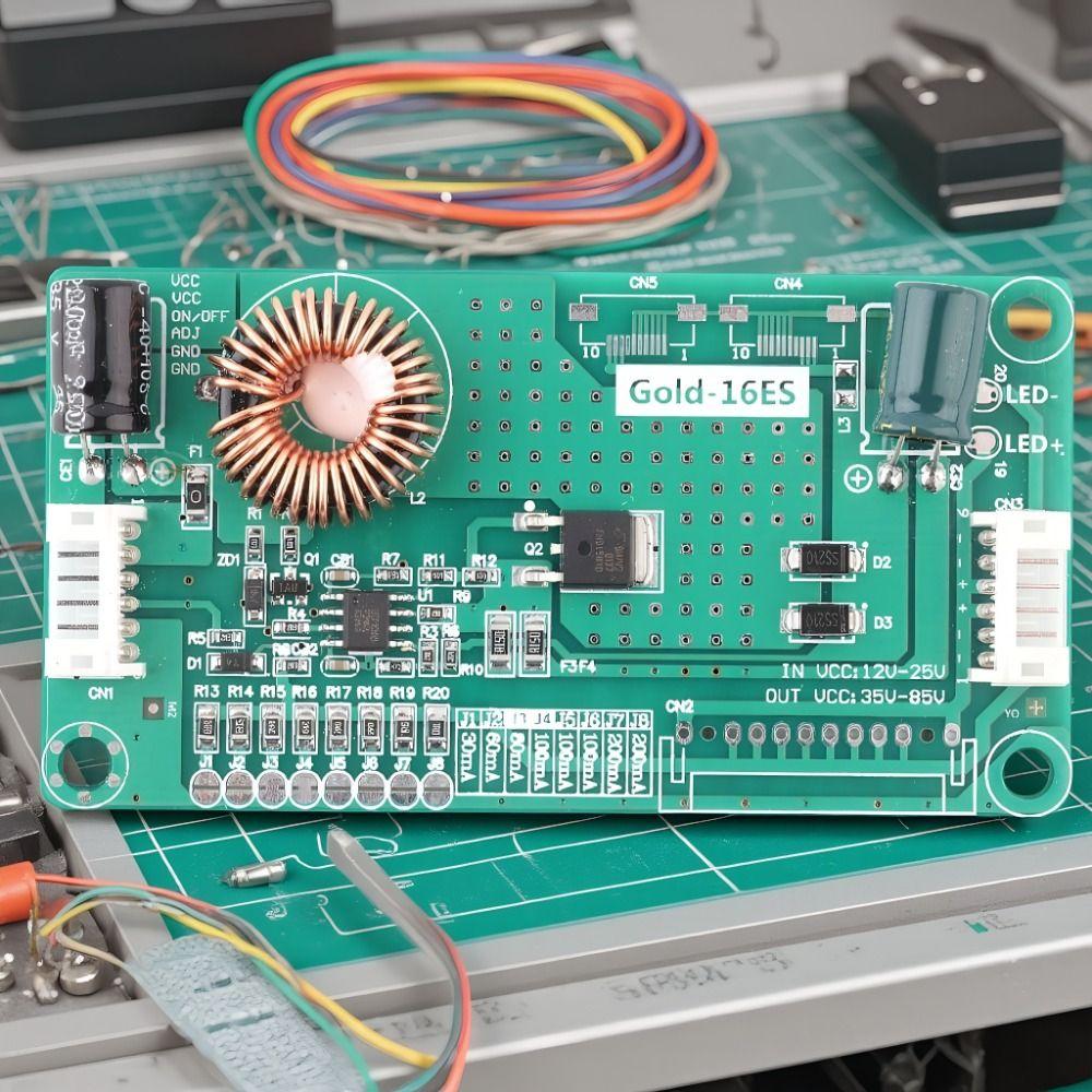 High Efficiency Constant Current Driver Board Compact Design Boost Adapter Board  TV Maintenance