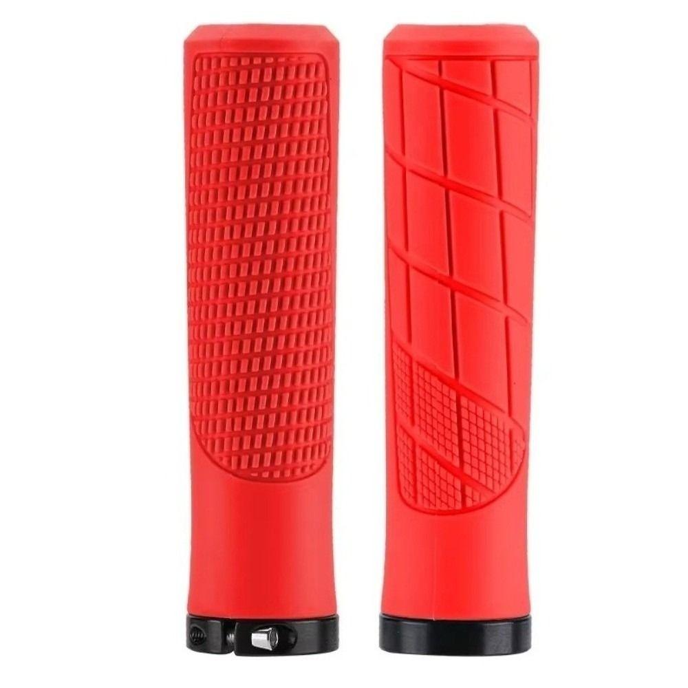 Soft Bicycle Handlebar Grip Rubber Non-slip Bike Handle Grip Non-slip Mountain Bike Grip Road Bike