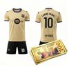 26. Barcelona's No. 10, Yamal Football Jersey Children'S Clothing Adult Set Size 16-2Xl with Exquisite Accessories