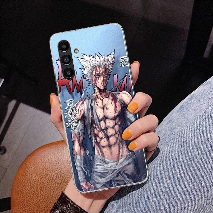 One P-Punch-Man Garou Phone Case For Samsung Galaxy A17 A16 A15 A14 A13 A57 A56 A55 A54 A53 A37 A36 A35 A34 A33 A26 A25 A24 A23