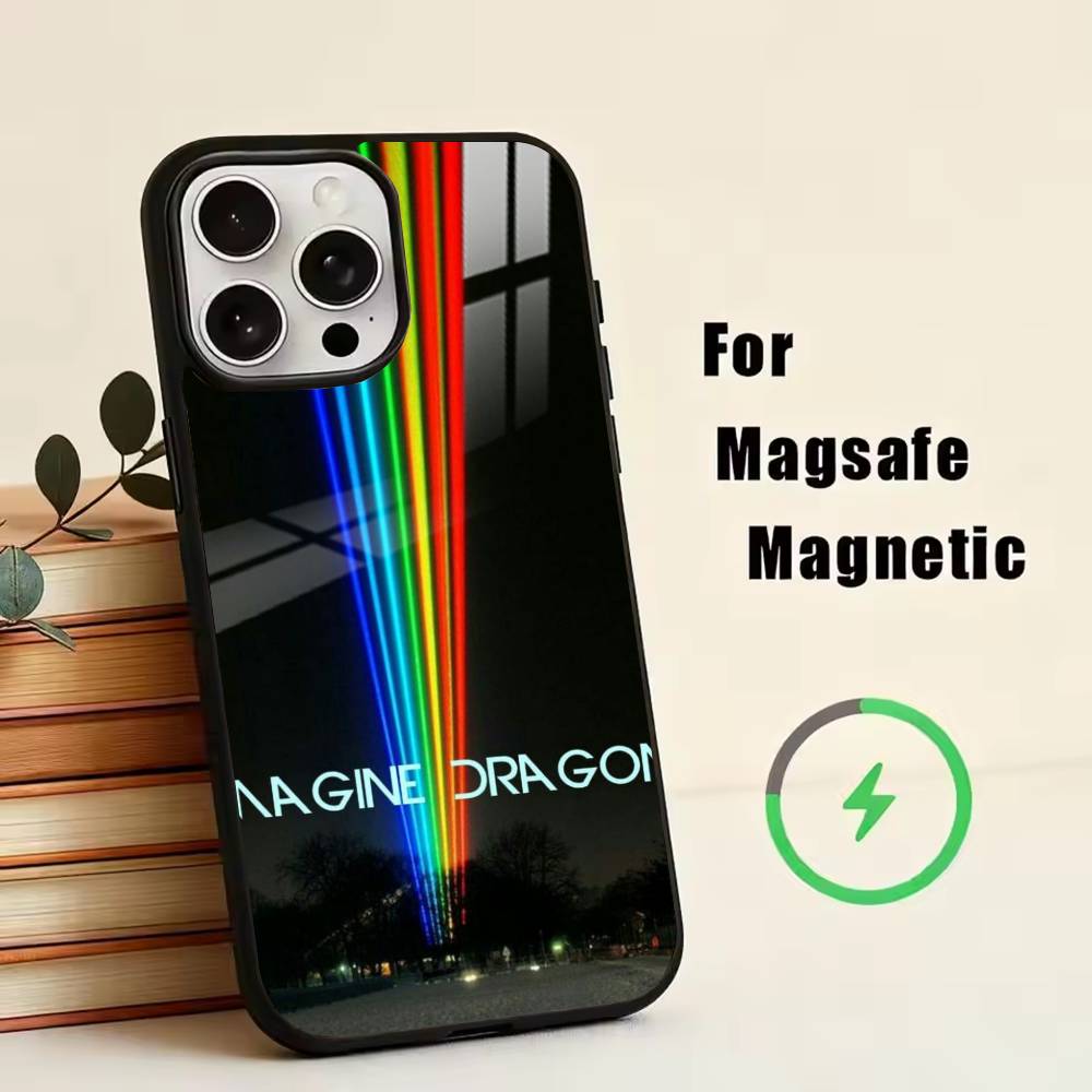 Imagine D-Dragons  Phone Case For iPhone17,16,15,14,13,12,11 Plus,Pro Magnetic with Magsafe Wireless Charging